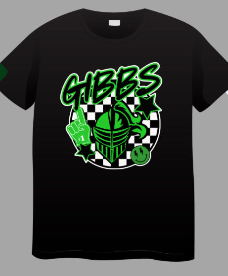 Checkered Retro Design T-SHIRT